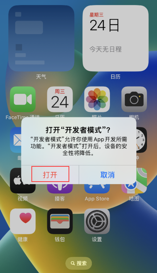 栾川苹果手机维修分享如何打开开发者模式 