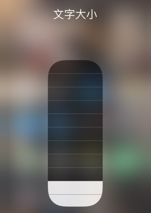 栾川苹果手机维修分享小技巧：在 iPhone 控制中心快速调节字体大小 