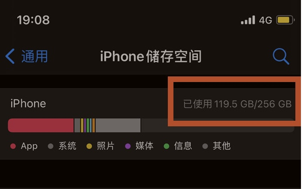 栾川苹果13维修分享iPhone13如何查看剩余内存 